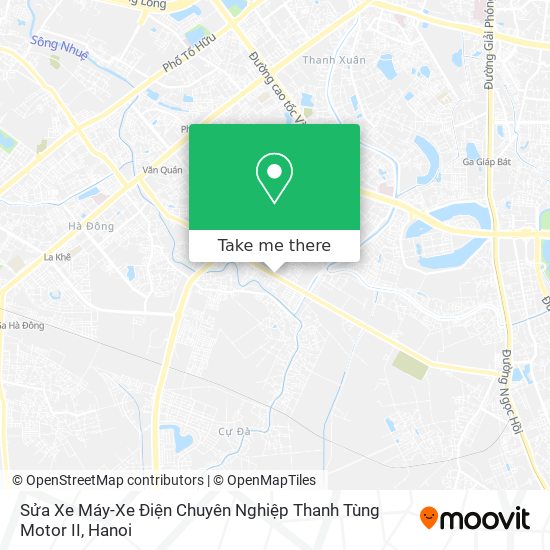 Sửa Xe Máy-Xe Điện Chuyên Nghiệp Thanh Tùng Motor II map