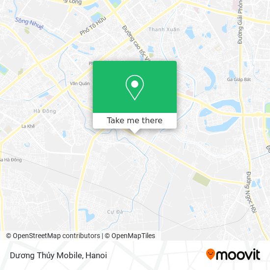 Dương Thủy Mobile map