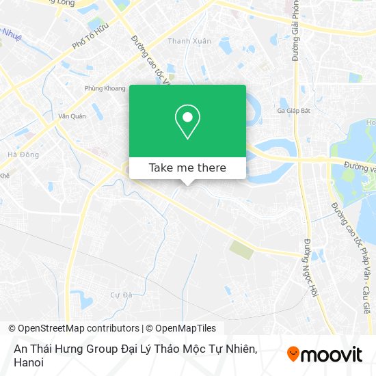 An Thái Hưng Group Đại Lý Thảo Mộc Tự Nhiên map