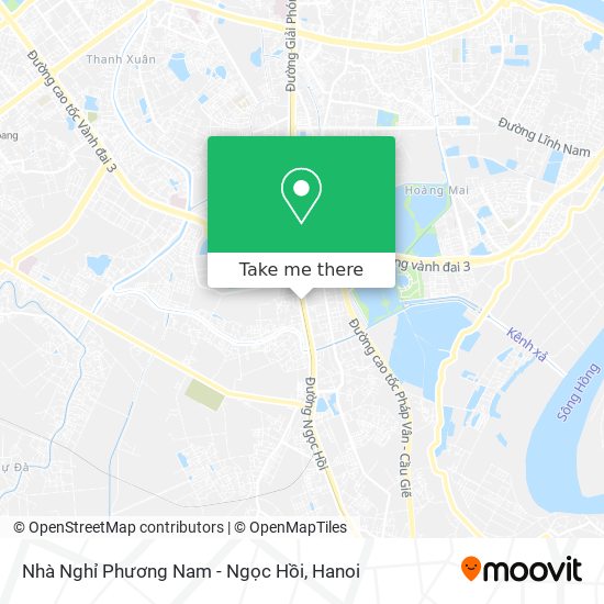 Nhà Nghỉ Phương Nam - Ngọc Hồi map