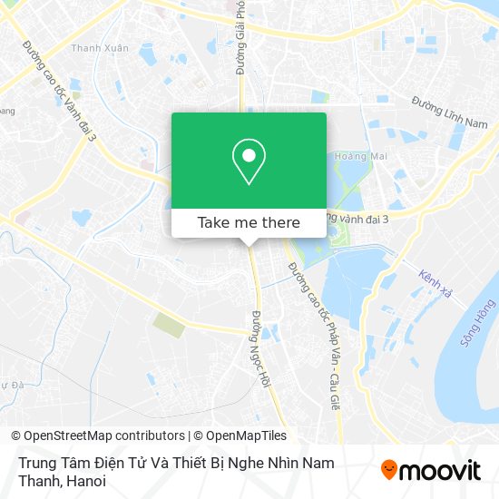 Trung Tâm Điện Tử Và Thiết Bị Nghe Nhìn Nam Thanh map