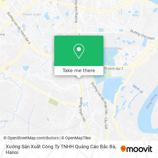 Xưởng Sản Xuất Công Ty TNHH Quảng Cáo Bắc Bà map