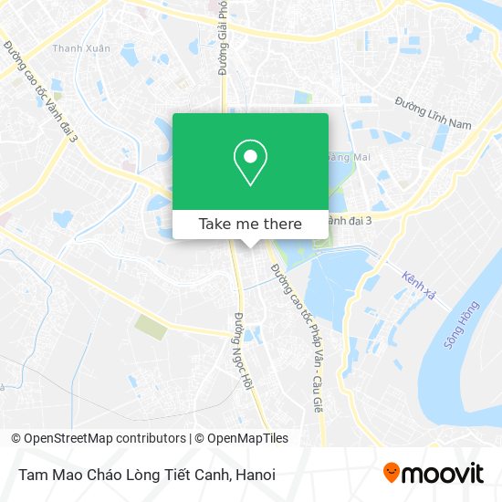 Tam Mao Cháo Lòng Tiết Canh map