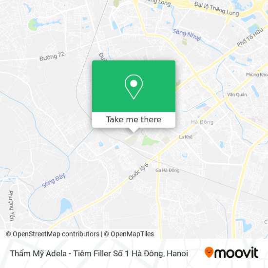 Thẩm Mỹ Adela - Tiêm Filler Số 1 Hà Đông map