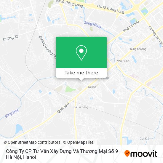 Công Ty CP Tư Vấn Xây Dựng Và Thương Mại Số 9 Hà Nội map