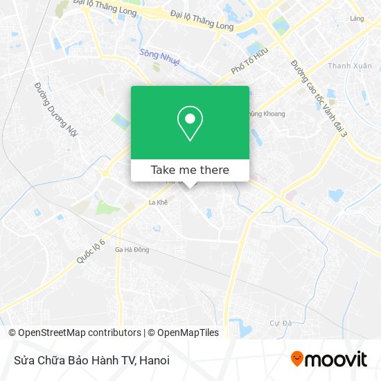 Sửa Chữa Bảo Hành TV map