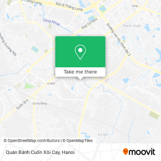 Quán Bánh Cuốn Xôi Cay map