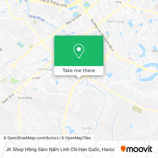 JK Shop Hồng Sâm Nấm Linh Chi Hàn Quốc map