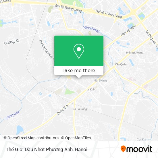 Thế Giới Dầu Nhớt Phương Anh map