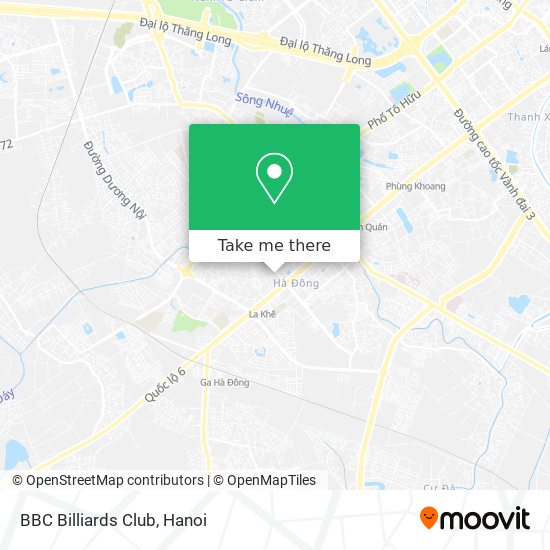 BBC Billiards Club map