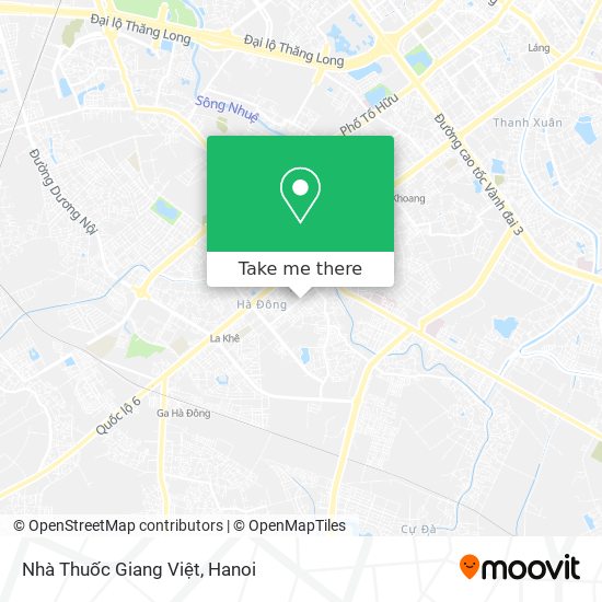 Nhà Thuốc Giang Việt map