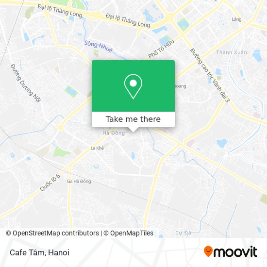 Cafe Tâm map