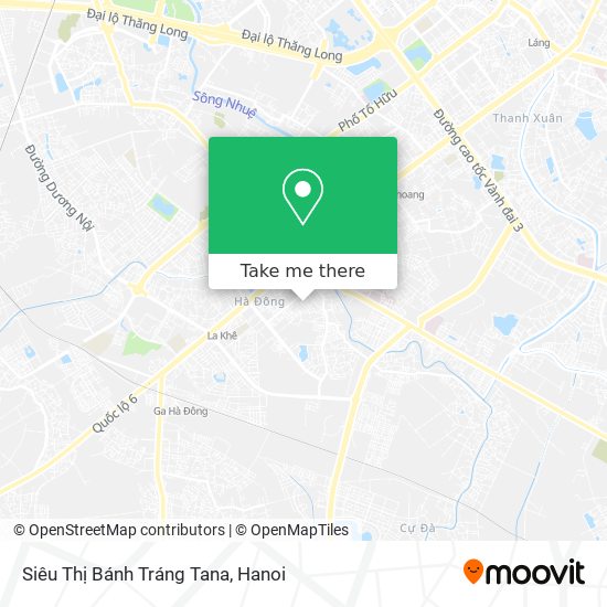 Siêu Thị Bánh Tráng Tana map