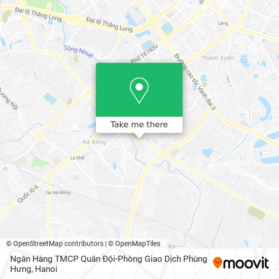 Ngân Hàng TMCP Quân Đội-Phòng Giao Dịch Phùng Hưng map