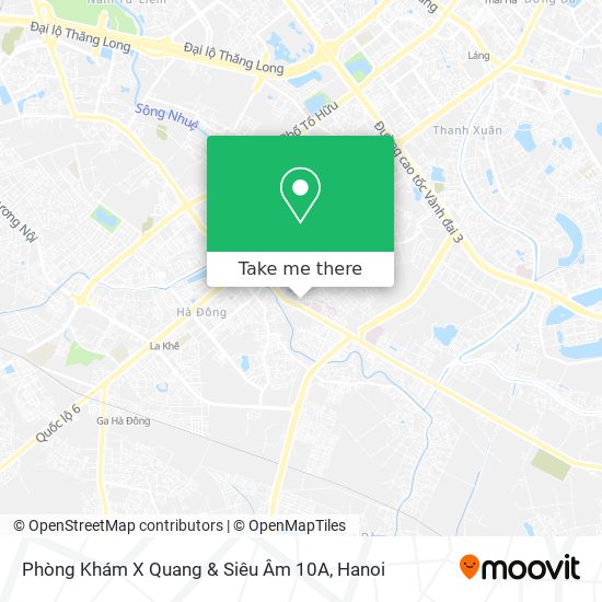 Phòng Khám X Quang & Siêu Âm 10A map
