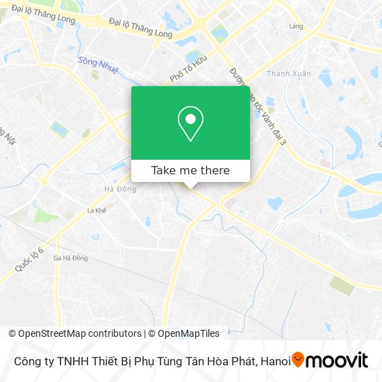 Công ty TNHH Thiết Bị Phụ Tùng Tân Hòa Phát map