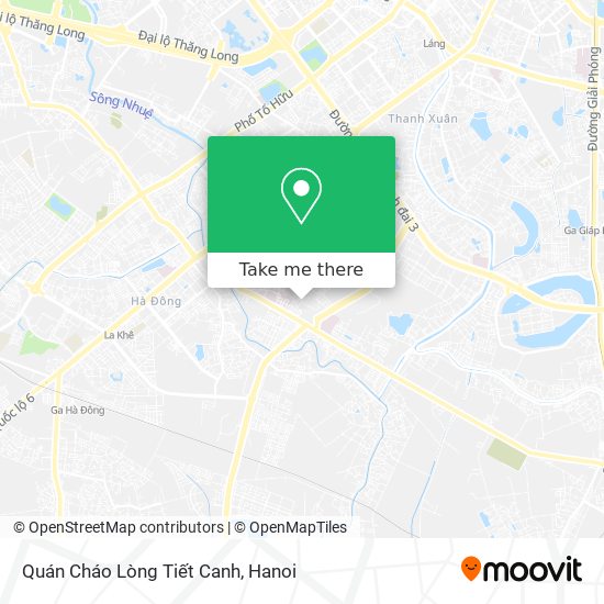 Quán Cháo Lòng Tiết Canh map