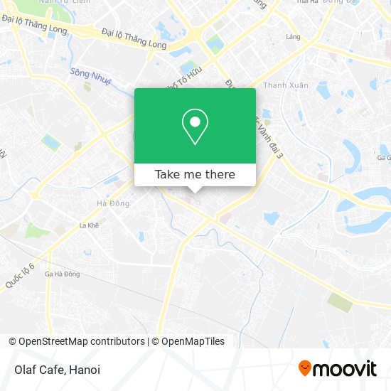 Olaf Cafe map