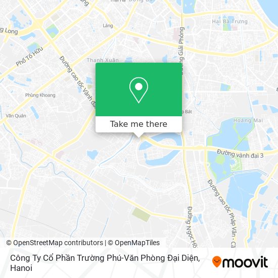 Công Ty Cổ Phần Trường Phú-Văn Phòng Đại Diện map