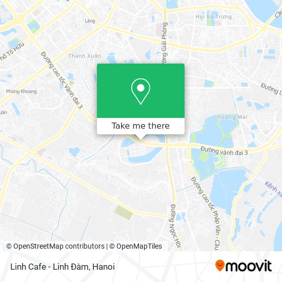 Linh Cafe - Linh Đàm map