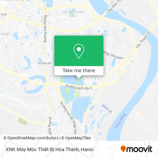 XNK Máy Móc Thiết Bị Hòa Thành map