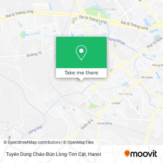 Tuyên Dung Cháo-Bún Lòng-Tim Cật map