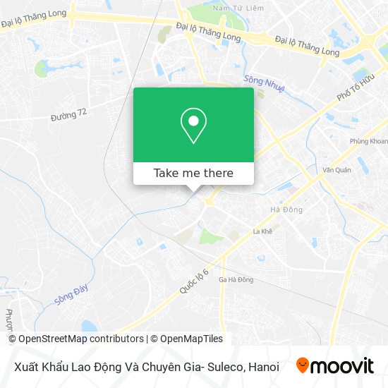 Xuất Khẩu Lao Động Và Chuyên Gia- Suleco map