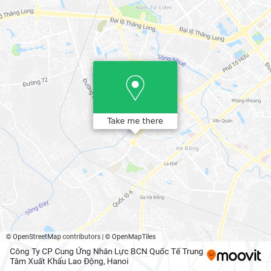 Công Ty CP Cung Ứng Nhân Lực BCN Quốc Tế Trung Tâm Xuất Khẩu Lao Động map