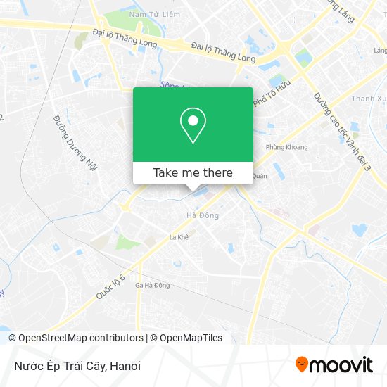 Nước Ép Trái Cây map