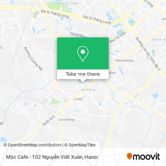 Mộc Cafe - 102 Nguyễn Viết Xuân map