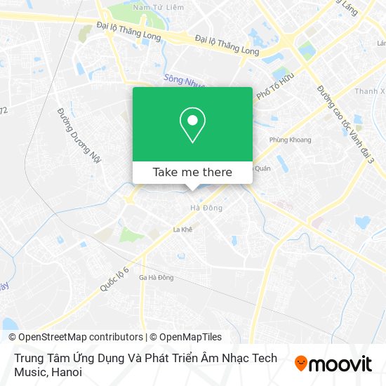 Trung Tâm Ứng Dụng Và Phát Triển Âm Nhạc Tech Music map