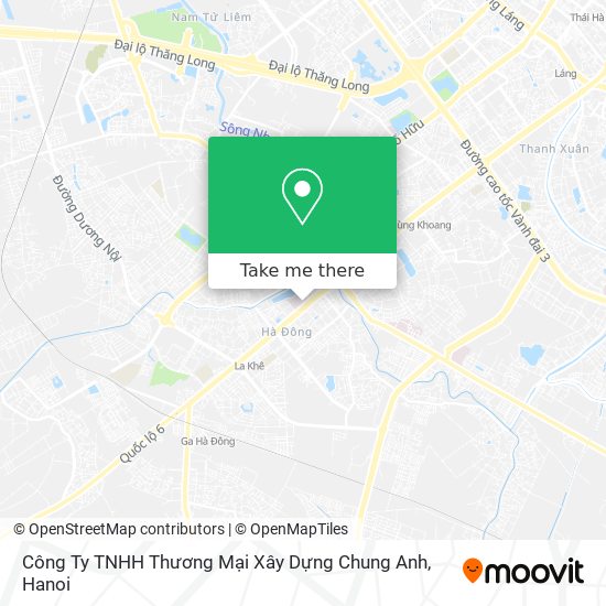 Công Ty TNHH Thương Mại Xây Dựng Chung Anh map