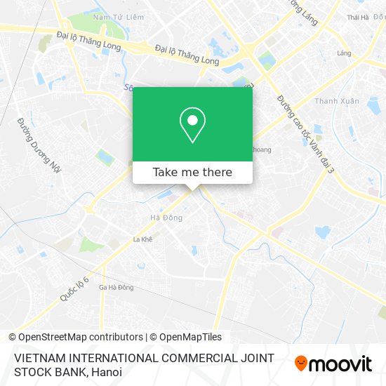 VIETNAM INTERNATIONAL COMMERCIAL JOINT STOCK BANK map