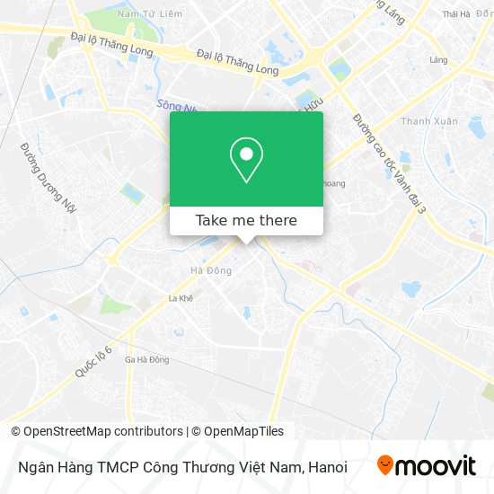 Ngân Hàng TMCP Công Thương Việt Nam map