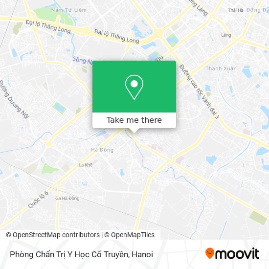 Phòng Chẩn Trị Y Học Cổ Truyền map