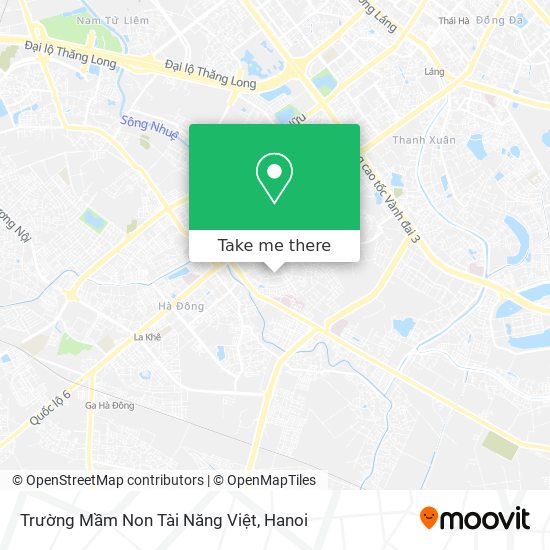 Trường Mầm Non Tài Năng Việt map