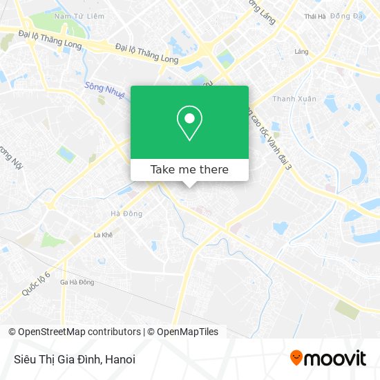 Siêu Thị Gia Đình map