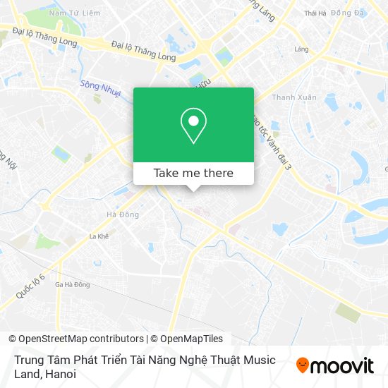 Trung Tâm Phát Triển Tài Năng Nghệ Thuật Music Land map