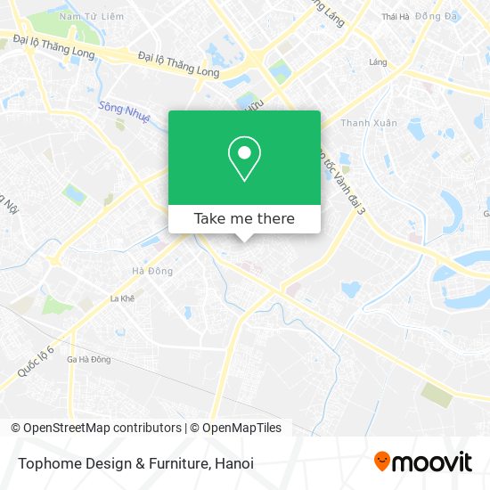 Tophome Design & Furniture map