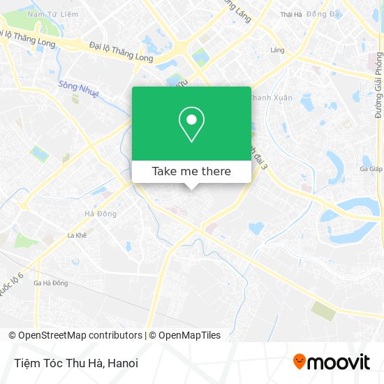 Tiệm Tóc Thu Hà map