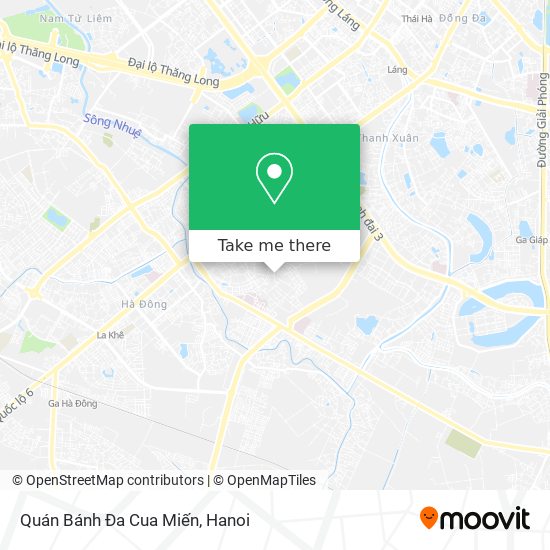 Quán Bánh Đa Cua Miến map