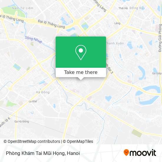 Phòng Khám Tai Mũi Họng map