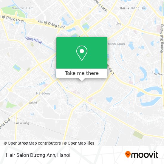 Hair Salon Dương Anh map