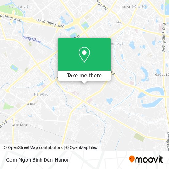 Cơm Ngon Bình Dân map
