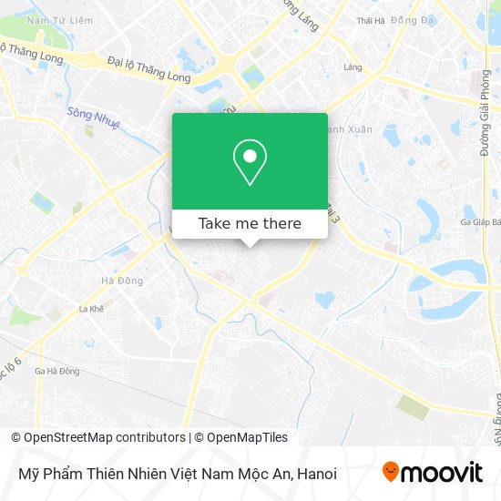 Mỹ Phẩm Thiên Nhiên Việt Nam Mộc An map