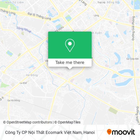 Công Ty CP Nội Thất Ecomark Việt Nam map