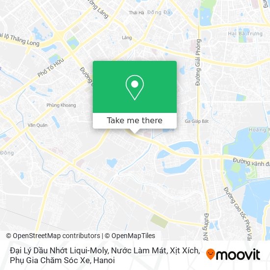 Đại Lý Dầu Nhớt Liqui-Moly, Nước Làm Mát, Xịt Xích, Phụ Gia Chăm Sóc Xe map