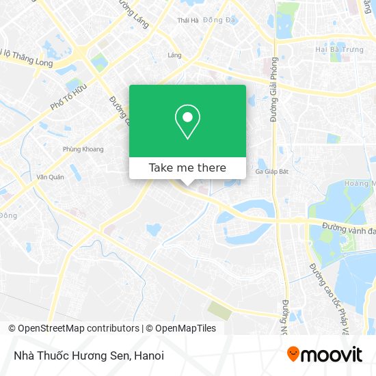 Nhà Thuốc Hương Sen map