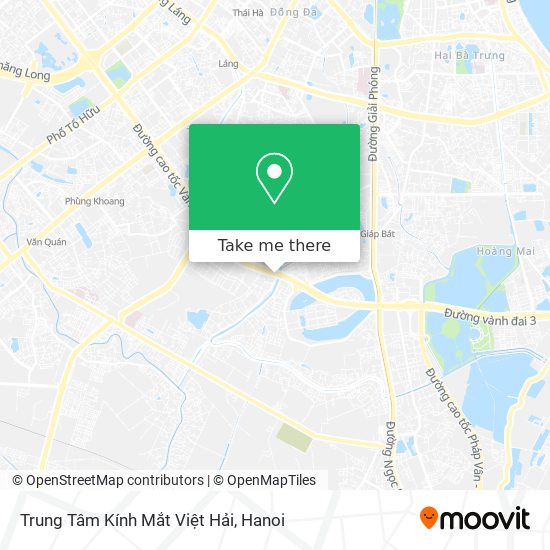 Trung Tâm Kính Mắt Việt Hải map