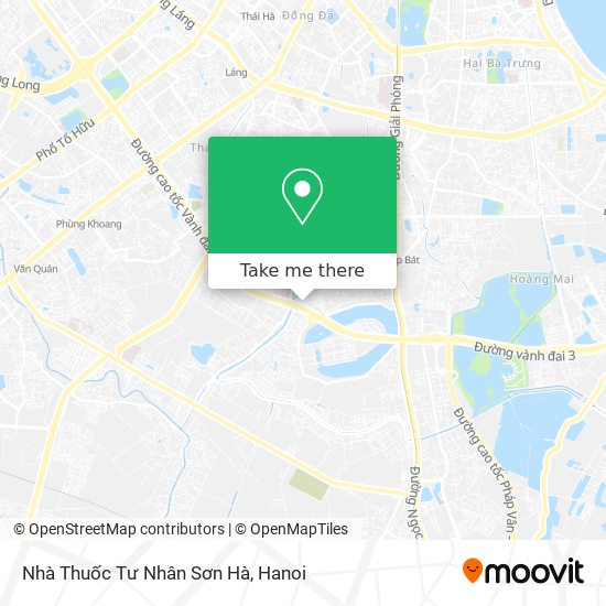 Nhà Thuốc Tư Nhân Sơn Hà map